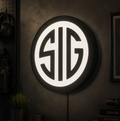 FREE SIG Sauer LED Lightbox 3MF File | Multicolor 3D Printable Collector Display Digital Download