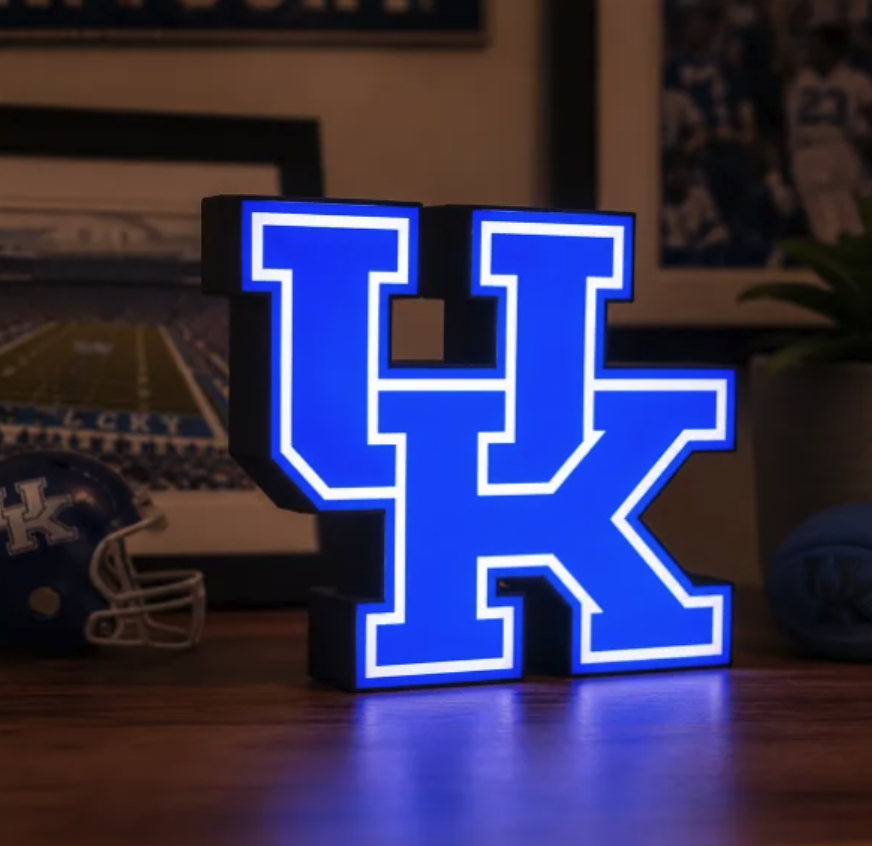 FREE Kentucky Wildcats SEC LED Lightbox 3MF File | Multicolor 3D Printable Game Day Digital Download