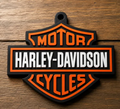 FREE Harley-Davidson Logo Keychain / Pendant STL File | 3D Printable Motorcycle Digital Download