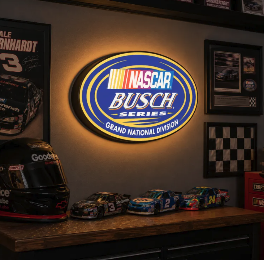 FREE NASCAR LED Lightbox 3MF File | Multicolor 3D Printable Racing Digital Download