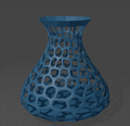 FREE Decorative Vase STL File | 3D Printable Home Decor Digital Download