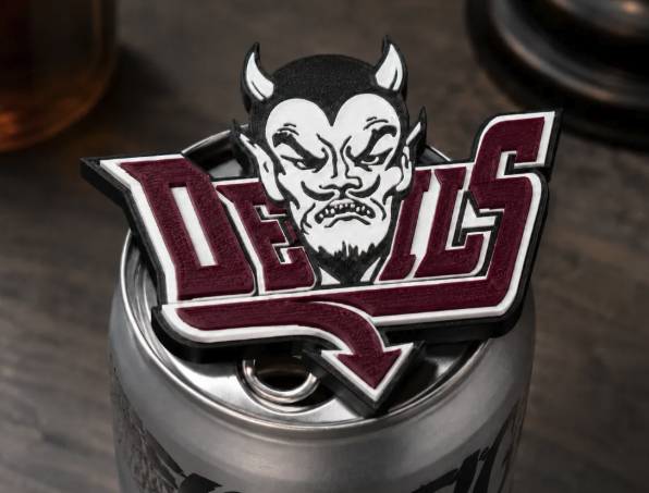 FREE Devils Can Tab Opener & Straw Topper STL File | 3D Printable Tumbler Accessory Digital Download
