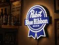 FREE Pabst Blue Ribbon LED Lightbox 3MF File | Multicolor 3D Printable Retro Brand Digital Download
