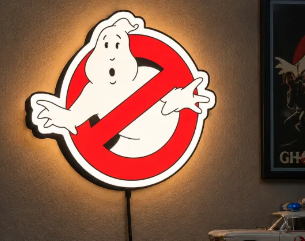 FREE Ghostbusters LED Lightbox STL File | Multicolor 3D Printable Pop Culture Digital Download
