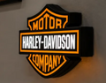 FREE Harley-Davidson LED Lightbox 3MF File | Multicolor 3D Printable Automotive Digital Download