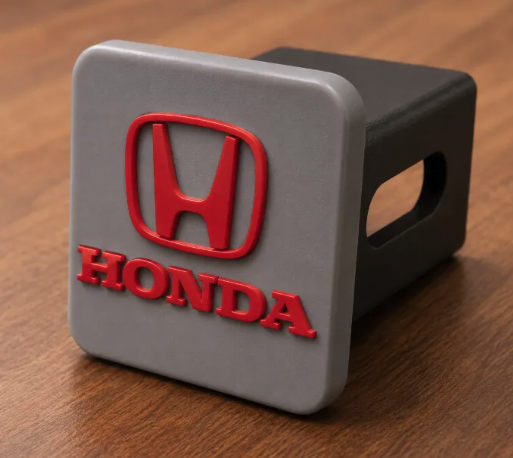 FREE Honda Trailer Hitch Cover STL File | 3D Printable Automotive Digital Download