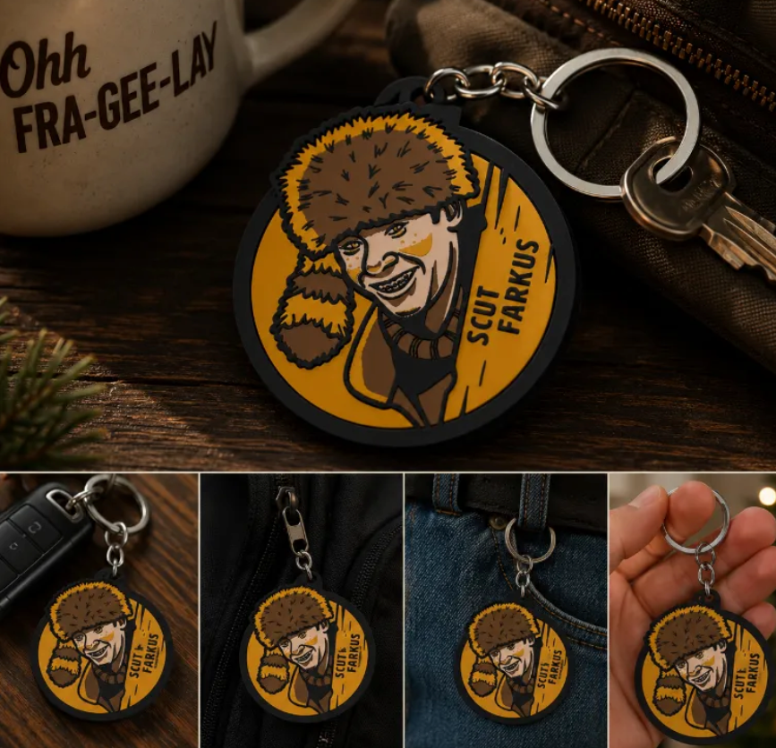 FREE A Christmas Story Scut Farkus 3D Printable Decor STL File | Digital Download