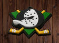 FREE Anaheim Ducks Oversized Hype Pendant STL File | 3D Printable Hockey Game Day Digital Download
