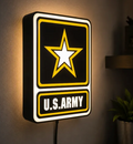 FREE Army LED Lightbox STL File | Multicolor 3D Printable Military Digital Download
