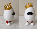 FREE King Egg Man 3D Printable Decor STL File | Digital Download