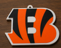 FREE Cincinnati Bengals Oversized Hype Pendant STL File | 3D Printable Football Game Day Digital Download
