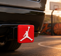 FREE Michael Jordan Trailer Hitch Cover STL File | 3D Printable Vehicle Digital Download