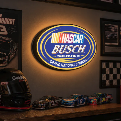 FREE NASCAR LED Lightbox 3MF File | Multicolor 3D Printable Racing Digital Download