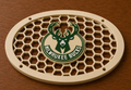 FREE Milwaukee Bucks 6x9 Speaker Grill STL File | 3D Printable Custom Car Audio Digital Download