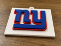 FREE New York Giants Oversized Hype Pendant STL File | 3D Printable Football Game Day Digital Download