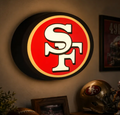 FREE San Francisco 49ers LED Lightbox 3MF File | Multicolor 3D Printable Football Digital Download