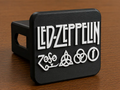 FREE Led Zeppelin Trailer Hitch Cover STL File | 3D Printable Music Digital Download