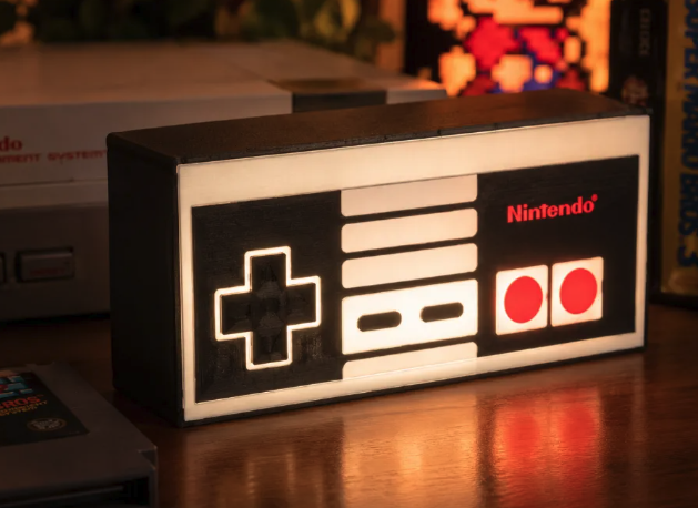 FREE Nintendo Controller LED Lightbox 3MF File | Multicolor 3D Printable Pop Culture Digital Download