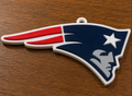 FREE New England Patriots Oversized Hype Pendant STL File | 3D Printable Football Game Day Digital Download